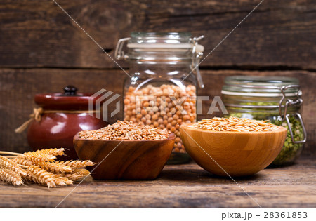 various cereals, seeds, beans and grains 28361853