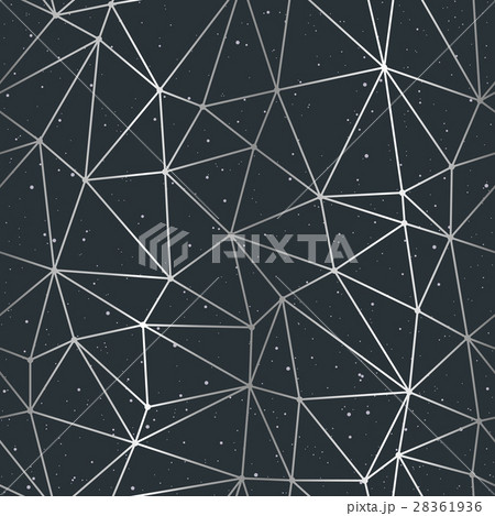 Geometric polygonal background vector 28361936