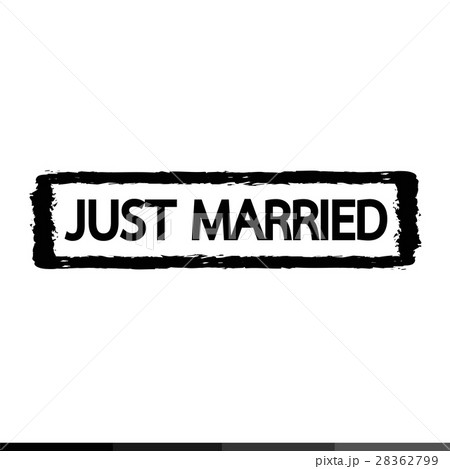 Grunge just married rubber stamp Grunge just married rubber stamp 28362799