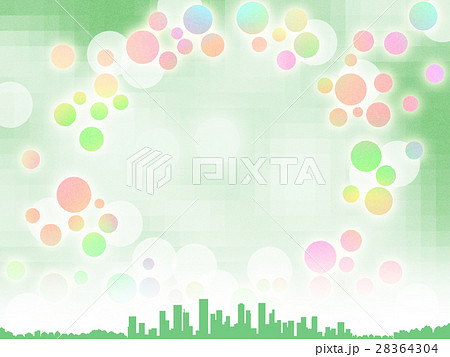 街並みと水玉模様 28364304