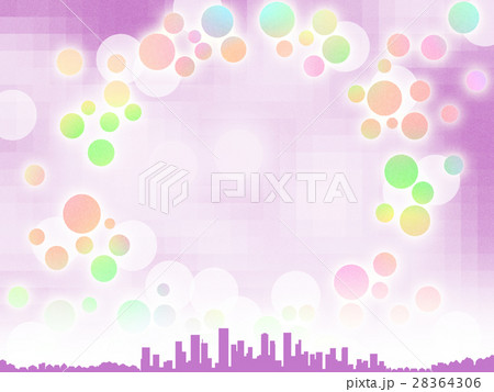 街並みと水玉模様 28364306