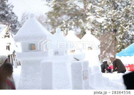 上杉雪灯篭まつり 上杉雪灯篭まつり 28364556