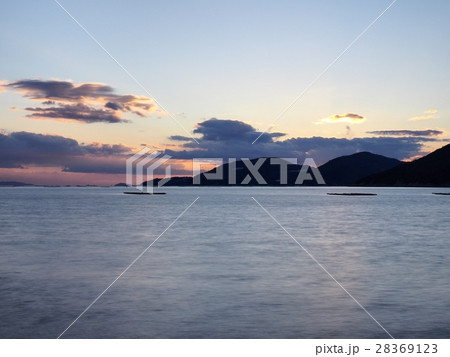 夕暮れの相生湾　風景　海辺 28369123