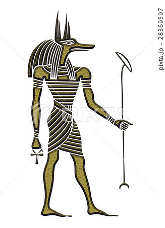 Anubis - God of ancient Egyptのイラスト素材 [28369597] - PIXTA
