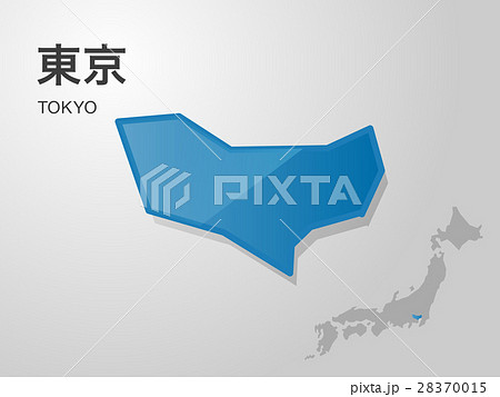 東京都の地図 28370015
