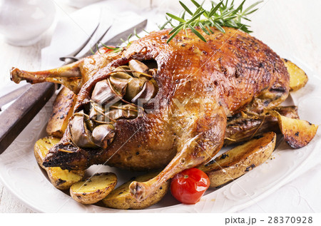 duck roasted 28370928