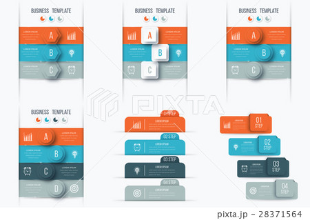 Set with infographics Set with infographics 28371564