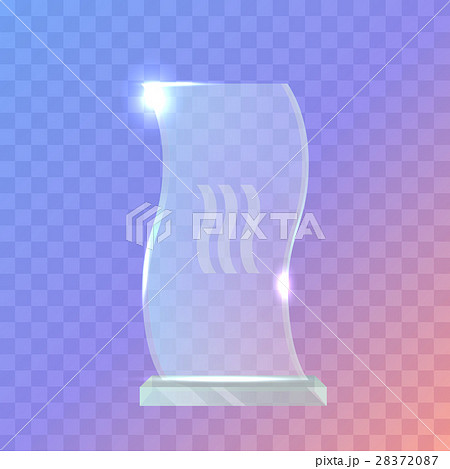 My Best Trophy. Crystalic Award in Waved Shape My Best Trophy. Crystalic Award in Waved Shape 28372087
