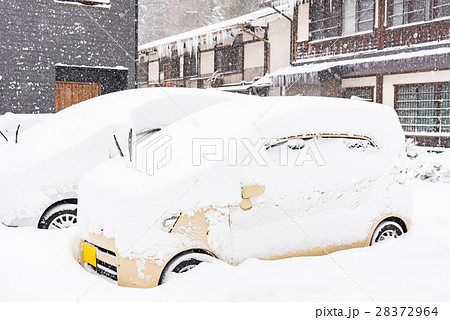 Car under snow Car under snow 28372964