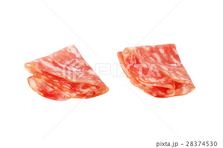 slices of dry salami 28374530