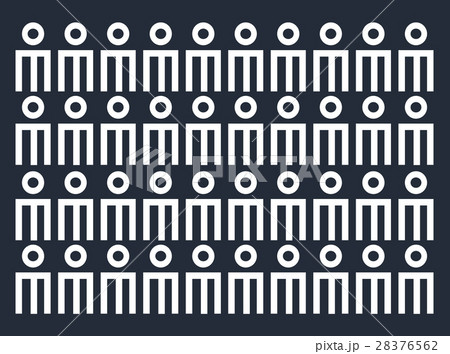 Geometric Patterns of Humanのイラスト素材 [28376562] - PIXTA