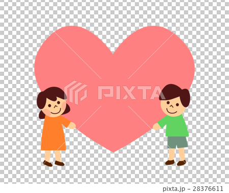 Child with heart 28376611