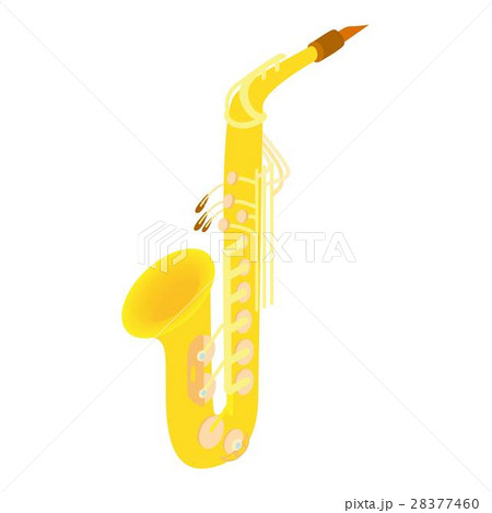Saxophone icon, cartoon style - Stock Illustration [28377460] - PIXTA