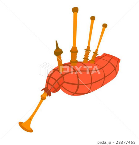 Bagpipes icon, Cartoon style 28377465