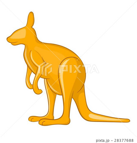 Kangaroo icon, cartoon style 28377688