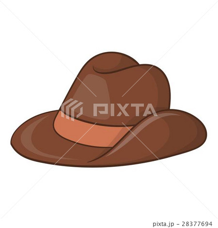 Australia cowboy hat icon, cartoon style 28377694