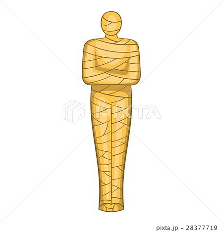 Ancient mummy icon, cartoon style 28377719
