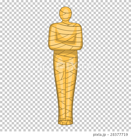 Ancient mummy icon, cartoon style 28377719