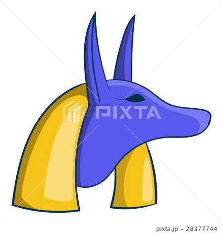 Ancient egyptian god Anubis icon, cartoon style Ancient egyptian god Anubis icon, cartoon style 28377744