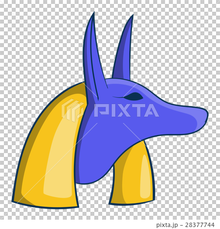 Ancient egyptian god Anubis icon, cartoon style Ancient egyptian god Anubis icon, cartoon style 28377744