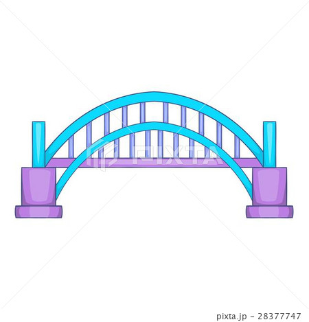 Sydney Harbour bridge icon, cartoon style 28377747