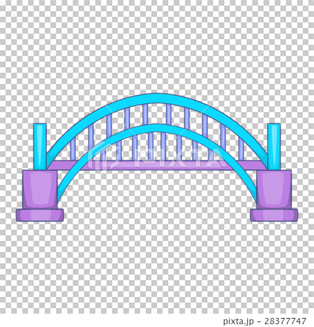 Sydney Harbour bridge icon, cartoon style 28377747