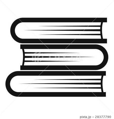 Three tutorial icon, simple style 28377790