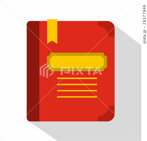 Tutorial with bookmark icon, flat style Tutorial with bookmark icon, flat style 28377846