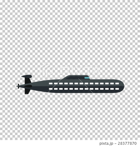 Submarine icon, flat style Submarine icon, flat style 28377870