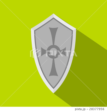Shield icon, flat style 28377956