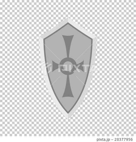 Shield icon, flat style 28377956