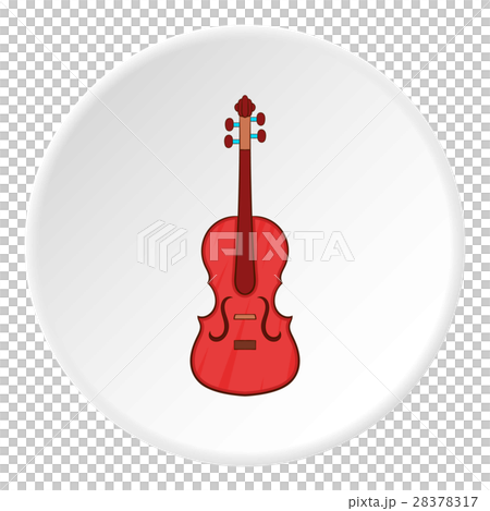 Cello icon, cartoon style Cello icon, cartoon style 28378317