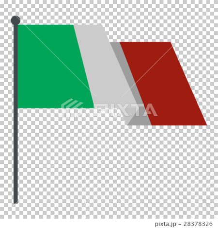Italian flag icon, flat style Italian flag icon, flat style 28378326