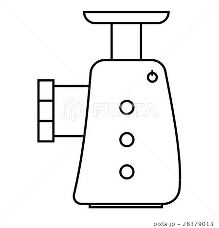 Electric grinder icon, outline style Electric grinder icon, outline style 28379013