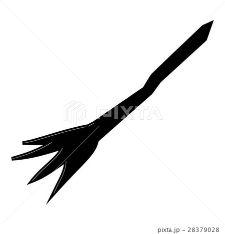 Witch broom icon, simple style 28379028