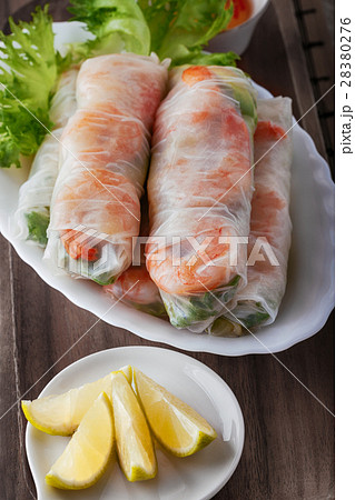 Vietnamese Rice Paper Rolls Vietnamese Rice Paper Rolls 28380276