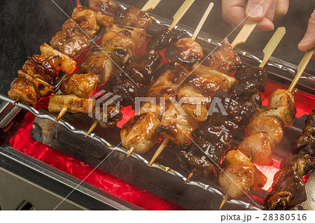 やきとり YAKITORI Japanese chicken barbecue 28380516
