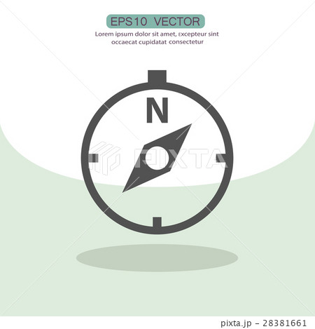 Pictograph of compass Pictograph of compass 28381661