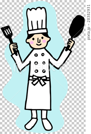 コックさんのイラスト素材 2931