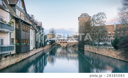 Medieval city Nuremberg, Germany 28385083