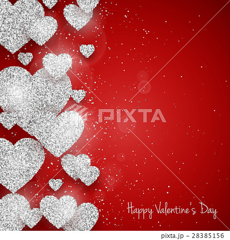 Vector Happy Valentine's Day greeting card 28385156