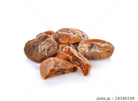 Dried Figs  on white  background 28386599