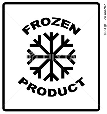 Keep frozen. Storage in Refrigerator Vector Keep frozen. Storage in Refrigerator Vector 28388202
