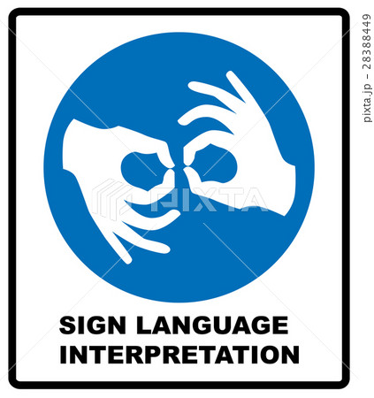 Sign Language Interpreting banner. Sign Language Interpreting banner. 28388449