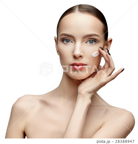 Beautiful Woman with Clean Fresh Skin Beautiful Woman with Clean Fresh Skin 28388947