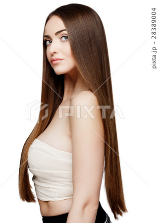 Beautiful Woman with Clean Fresh Skin  28389004