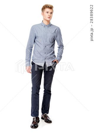 Portrait of young caucasian man Portrait of young caucasian man 28389622