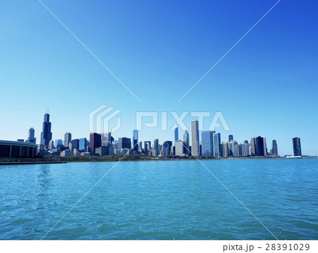 シカゴの街並み 28391029