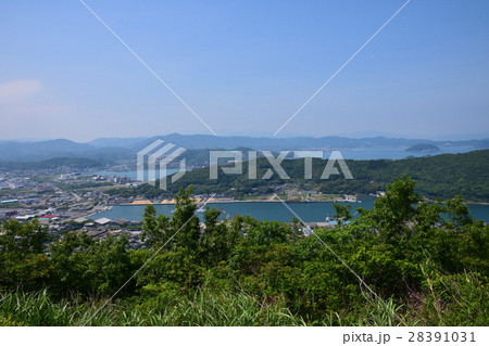米ノ山展望台からの景色 ～日向市街～ （宮崎県日向市） 28391031