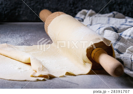 Fresh homemade dough for pasta Fresh homemade dough for pasta 28391707